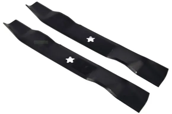 2 X 49 CM plæneklipper kniv til Partner P1196 Poulan Rally 5321278-42 / 5321384-97 / 5321939-57