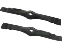 2 X 55,5CM plæneklipper kniv til John Deere LT133 LT155 LT160 LT166 LT170 LT180 M130718 M130719