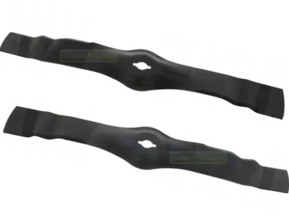 2 X 55,5CM plæneklipper kniv til John Deere LT133 LT155 LT160 LT166 LT170 LT180 M130718 M130719