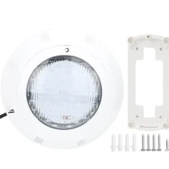 AC12V 40W 360 LED hvid farve lys undervands pool lys