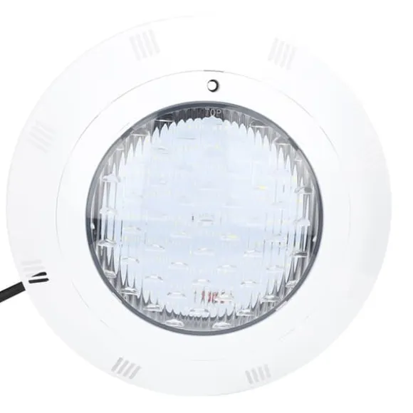 AC12V 40W 360 LED hvid farve lys undervands pool lys