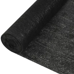 Afskærmning 1,2x10 m HDPE 150 g/m² sort - Afskærmning - Afskærmninger - Home & Living
