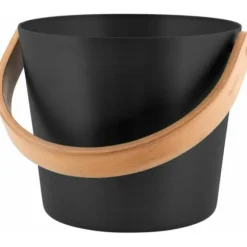 Afslappet sauna spand, 5l, sort