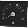 Afslappet Saunatermometer, aluminium, tjære