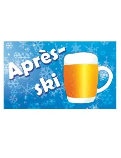 Afterski-flag (150 x 90 cm)