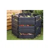 AIR-KING komposter 1100 L, sort