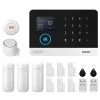 Alarm Sikkerhedssystem, Smart Home Integration, Fjernovervågning,EU Stik, 4G WiFi Kit D