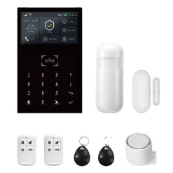 Alarm System, Trådløs Forbindelse, Smart Home Kompatibilitet,EU Stik, 2G GSM Kit A