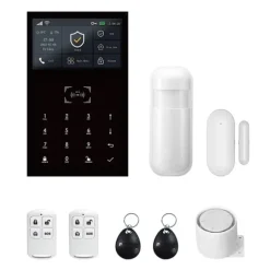 Alarm System, Trådløs Forbindelse, Smart Home Kompatibilitet,EU Stik, 2G GSM Kit A
