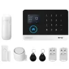 Alarm System, Trådløs Forbindelse, Smart Home Kompatibilitet,EU Stik, 4G WiFi Kit A
