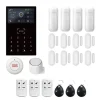 Alarm System, Trådløs Forbindelse, Smart Home Integration,4G WiFi Kit E, EU Stik