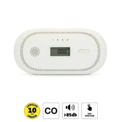 Alecto Kuliltealarm med 10 års driftstid for sensor og display