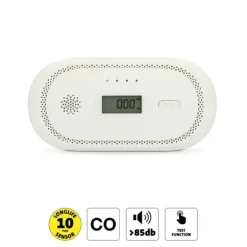 Alecto Kuliltealarm med 10 års driftstid for sensor og display