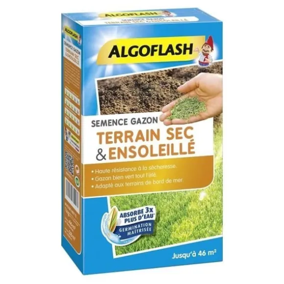 ALGOFLASH - Tør, solrig græsplæne 1 kg