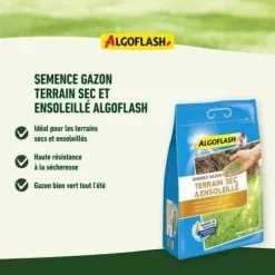 ALGOFLASH - Tør, solrig græsplæne 1 kg