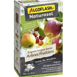 ALGOFLASH NATURASOL Langtidsvirkende gødning til frugttræer - 2 kg