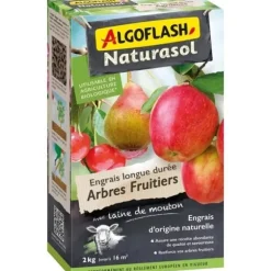 ALGOFLASH NATURASOL Langtidsvirkende gødning til frugttræer - 2 kg