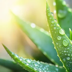 Aloe vera - Sæt med 4 - Aloe barbadensis - Højde 25-40cm - ⌀11cm