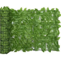 Altanafskærmning 600x75 cm grønne blade - Altanafskærmning - Altanafskærmninger - Home & Living