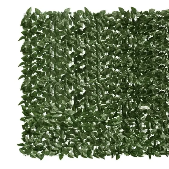 Altanafskærmning 600x150 cm mørkegrønne blade - Altanafskærmning - Altanafskærmninger - Home & Living
