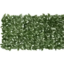 Altanafskærmning 500x75 cm mørkegrønne blade - Altanafskærmning - Altanafskærmninger - Home & Living