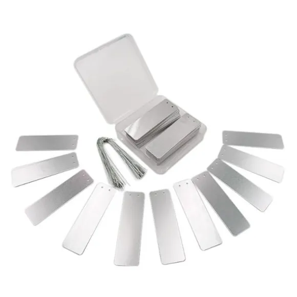 Aluminiumsetiketter til planter - 100 stk.