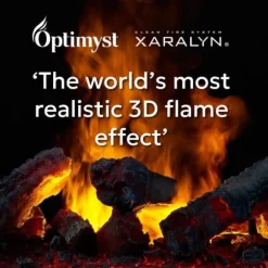 Ambiance ECB el-komfur - Sort - Opti-Myst Cassette 600 vanddampkomfur - Højt til loftet