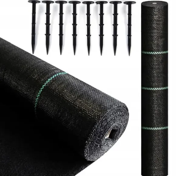 Anti-roddug - Agrotekstil - 1,1 x 50 m - 50 jordstifter