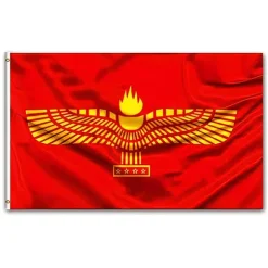Arameisk-Syrianska Flag - 150 x 90 cm