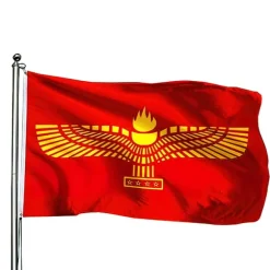 Arameisk-Syrianska Flag - 150 x 90 cm