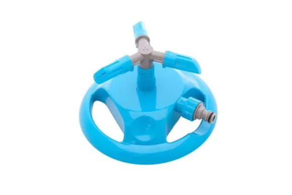 3-armet roterende sprinkler med base