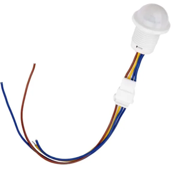 Automatisk LED-bevægelsessensor - HW06A, Infrarød kontrol, 1-40W, 35*25mm