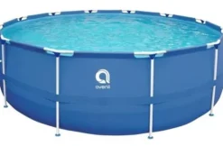 Avenli 305 cm Familie Oppustelig Pool Sæt med Pumpe, Ideel til Børn & Sommerfest