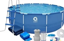 Avenli 420 cm Opsætningspoolsæt med Pumpe - Komplet & Budgetvenlig
