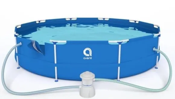 Avenli pool 420 x 84 cm med pumpe - komplet sæt