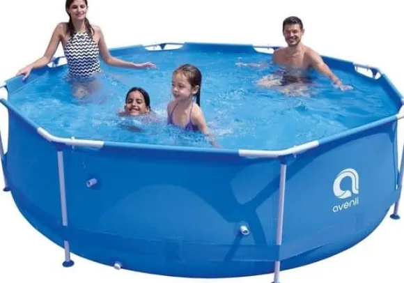 Avenli pool 420 x 84 cm med pumpe - komplet sæt