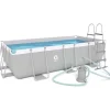 Avenli Rammepool 400X200X99 Cm med sandfilterpumpe - Komplet sæt