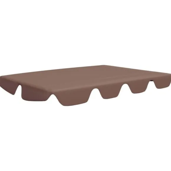 Baldakin til havegynge 150/130x105/70 cm brun - Baldakin - Baldakiner - Home & Living