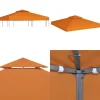 Baldakin til havepavillon 3x3 m 310 g/m² orange - Baldakin - Baldakiner - Home & Living