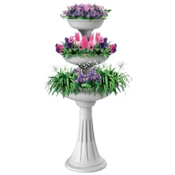 Bama Trevy Fioriera plantekasse 50x114 cm hvid