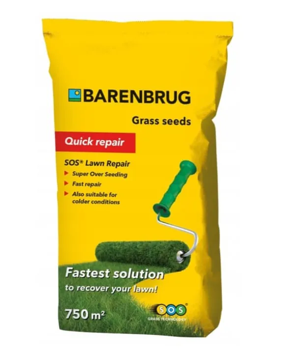 BARENBRUG SOS Plænereparation Regenerativt græs 15 KG UNIVERSAL