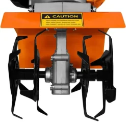 Benzindrevet Rotavator Rorpind Trådløs Have 52CC 4 stålblade 30 cm Arbejdsbredde 20 cm Dybde Bærbar gravemaskine Ukrudtsfjernelse PPE og værktøjssæt | CDON