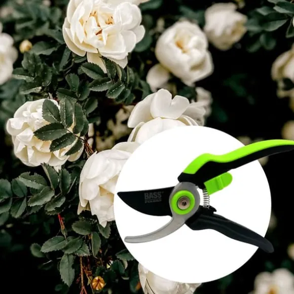 Beskæringssaks til buske og grene, manual