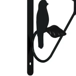 Beslag til hængekurv - Stål | Farve: Sort | 4 stk.