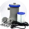 Bestway - svømmebassinpumpe - med filter - 2006 liter/time - grå