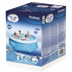 Bestway Fast Set oppusteligt badebassin 244x66 cm rund 57265