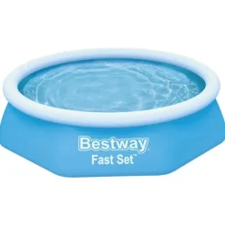 Bestway Flowclear poolunderlag 274x274 cm - Beskytter mod slid | Størrelse: 274x274 cm