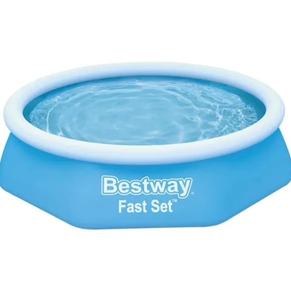 Bestway Flowclear poolunderlag 274x274 cm - Beskytter mod slid | Størrelse: 274x274 cm