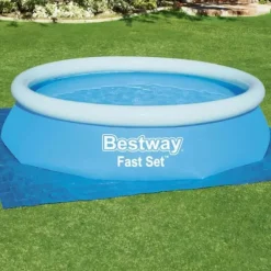Bestway Flowclear poolunderlag 335 x 335 cm | Beskyttelse mod slid | Størrelse: 335 x 335 cm