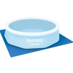 Bestway Flowclear poolunderlag 335 x 335 cm | Beskyttelse mod slid | Størrelse: 335 x 335 cm
